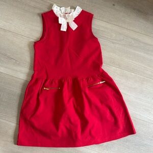 Janie and Jack red café dress